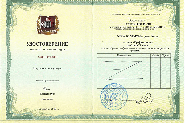 Ворончихина Татьяна Николаевна